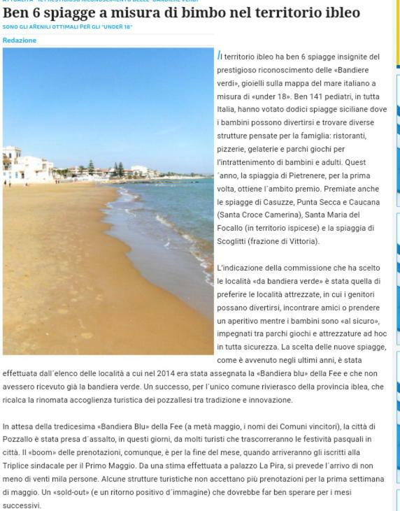 A Pozzallo Vicino Al Mare Exterior foto
